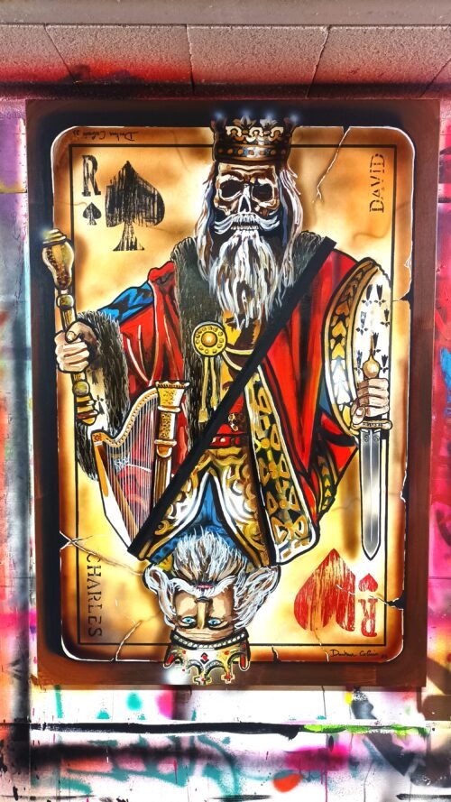 God save the King - Acrylique sur toile 130×89 cm