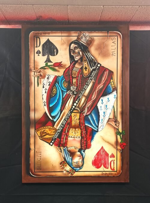 God save the Queen - Acrylique sur toile 130×89 cm