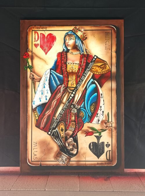 God save the Queen - Acrylique sur toile 130×89 cm