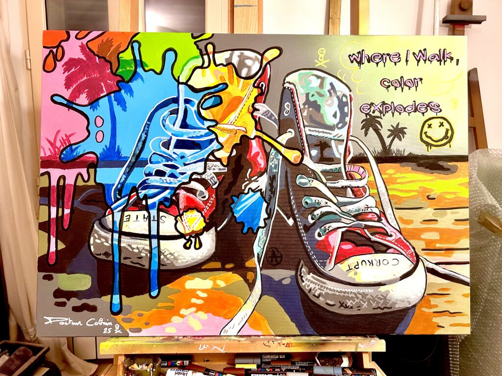 COLORS WALK – “Where I walk, color explodes”