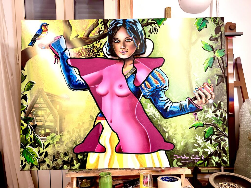 XXXXX - Acrylique sur toile 100x81cm