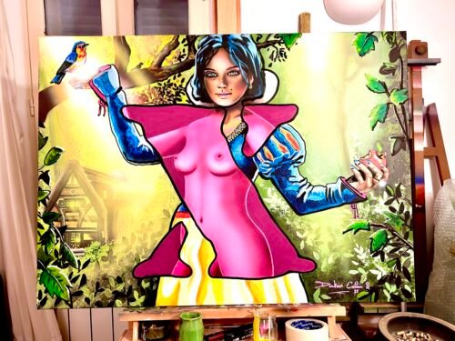 XXXXX - Acrylique sur toile 100x81cm